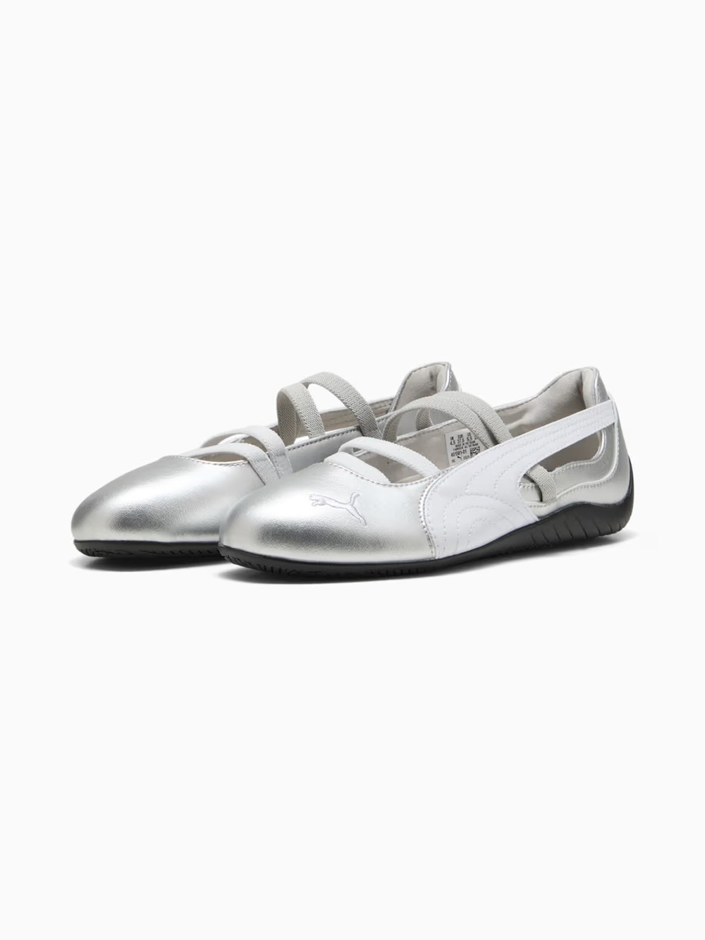 Puma Speedcat Ballet Metallic size 10 silver